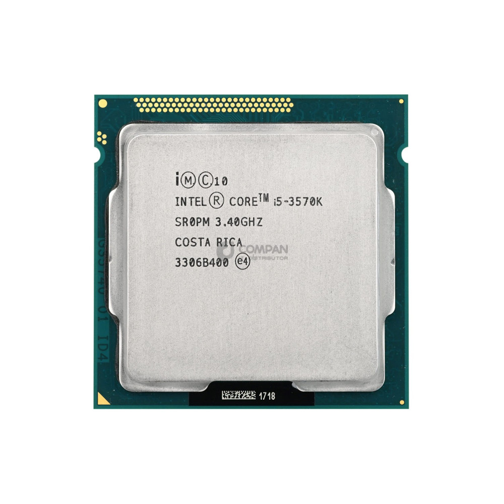 SR0PM INTEL CORE I5-3570K 4-CORE 3.40GHZ 6MB L3 CACHE 77W LGA1155